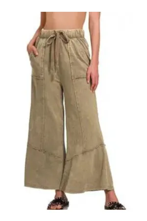 Vintage Wash Comfy Flares