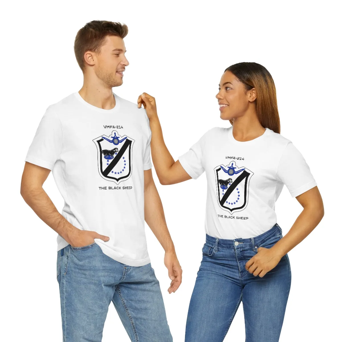 VMFA-214 'Black Sheep' Spouse Tee (Unisex)