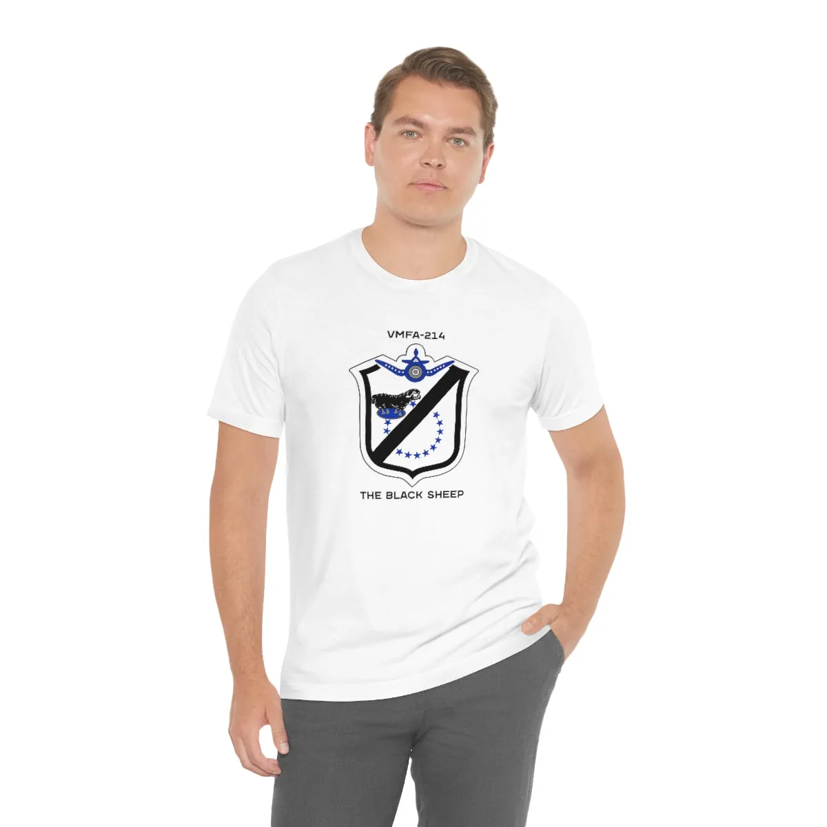 VMFA-214 'Black Sheep' Spouse Tee (Unisex)