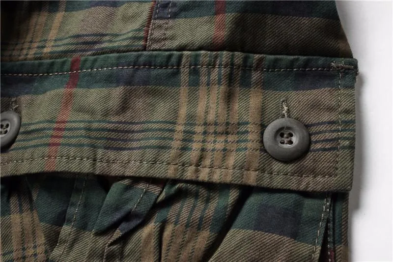 West Louis™ Fashion Plaid Shorts